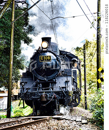 Steam locomotive of Oigawa Railway 118226018
