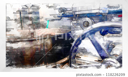 素描風格素描插圖日本甜點 Manju 如何製作烹飪過程烹飪手工甜點 118226209