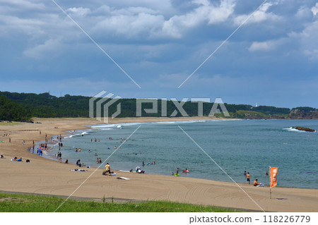 Osuka Coast and Shirahama Beach in Hachinohe (near Samekado Lighthouse) Osuka Coast and Shirahama Beach in Hachinohe (near Samekado Lighthouse) 118226779