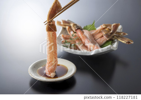 雪蟹刺身 118227181