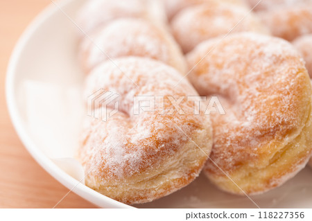 Close up of a twisted donut 118227356