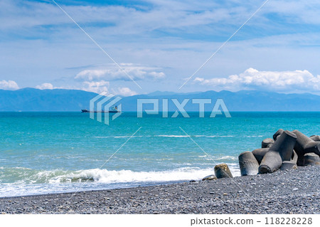 松原美穗沿海海堤消浪堤 松原美穗沿海海堤消浪堤 118228228