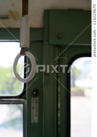 Streetcar straps and stop buttons Streetcar straps and stop buttons 118228679
