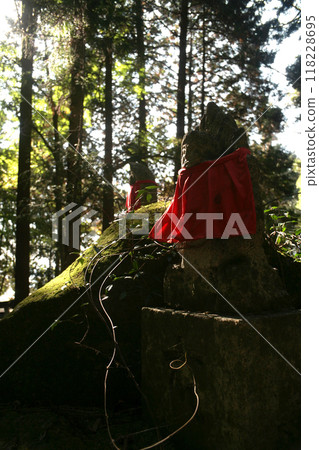 Outdoor Buddha on the Forest Approach 118228695