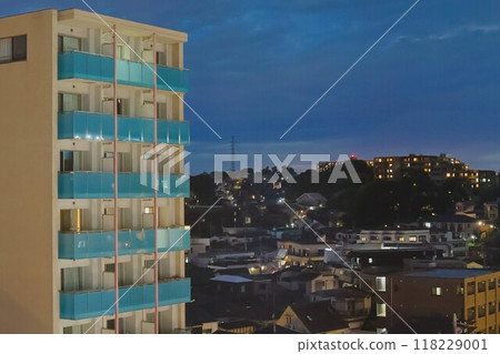 Scenery with a building 118229001