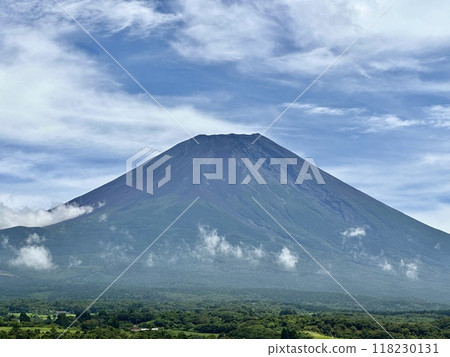 Mount Fuji at the end of August 118230131