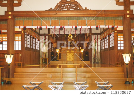 神社參拜殿若宮八幡社 118230657