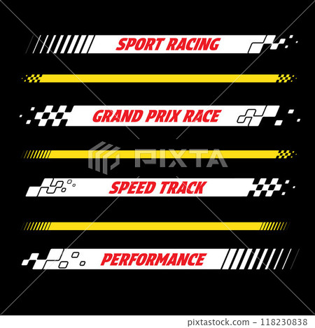 Sport checkered white pattern lines 118230838