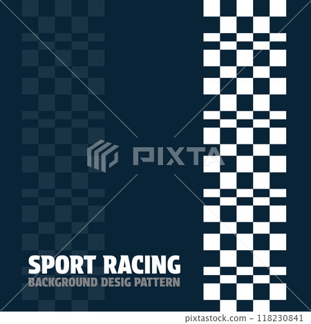 White sport racing background 118230841