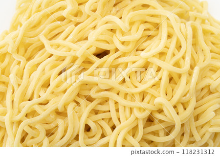 生中粗卷麵條特寫 118231312