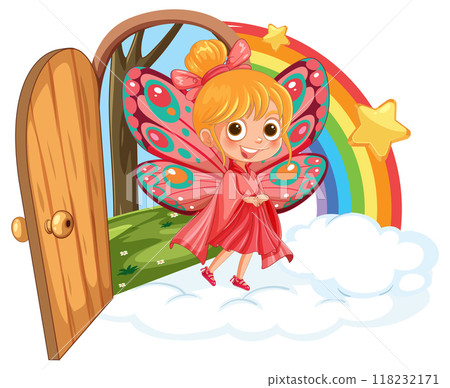 Fairy Girl in Magical Land 118232171