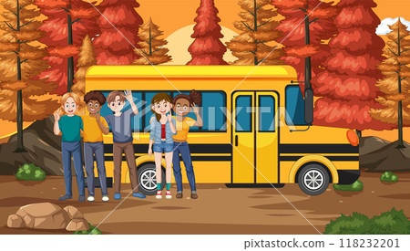 Friends on a Fall Adventure Friends on a Fall Adventure 118232201