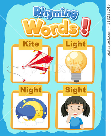 Rhyming Words for Kids Rhyming Words for Kids 118232249