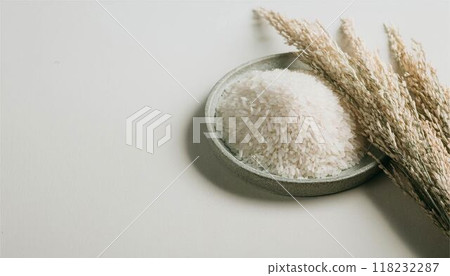 rice, white rice, food, agricultural products 118232287