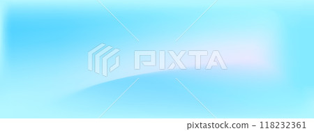 Gradient Pastel Winter Background. Blur banner. Holographic print. Abstract vector illustration in Blue tones. Sky colors wallpaper 118232361