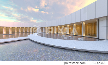 具有獨特圓形形狀的博物館 118232368