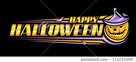 Vector logo for Halloween 118233009
