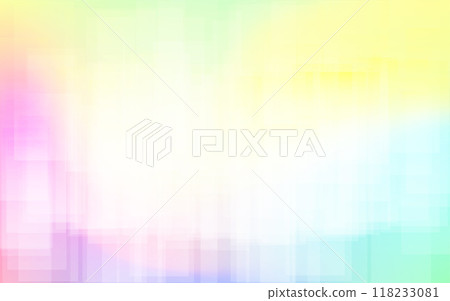 Pale rainbow colors and geometric abstract, abstract background 118233081