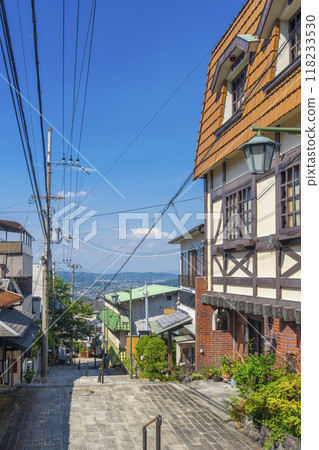 Shoden Street on the approach to Hozanji Temple 118233530