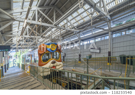 近鐵生駒纜車寶山寺站公牛 118233540