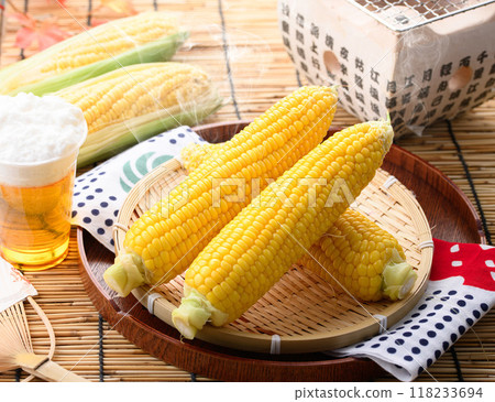 新鮮煮玉米(煮玉米) 新鮮煮玉米(煮玉米) 118233694