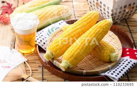 新鮮煮玉米(煮玉米) 新鮮煮玉米(煮玉米) 118233695