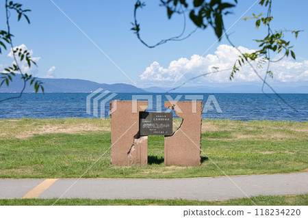 Start of cycling around Lake Biwa 118234220
