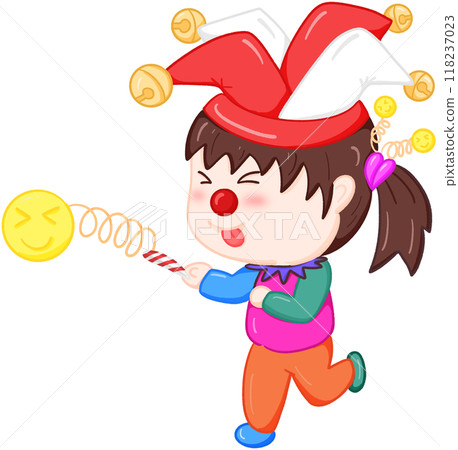 clown illustration clown illustration 118237023