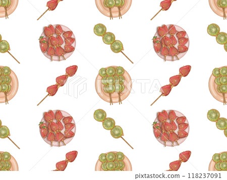 Seamless patterns tanghulu hand drawn Sugarcoat street food Asian fruit viral dessert. Seamless patterns tanghulu hand drawn Sugarcoat street food Asian fruit viral dessert. 118237091