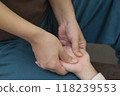 Female hands to massage 118239553