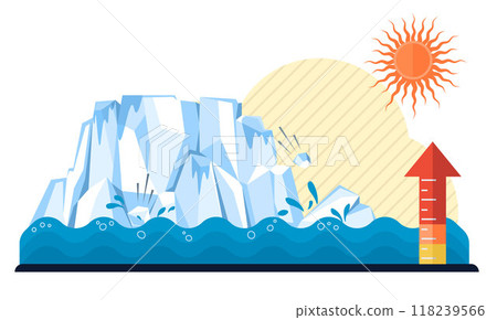 Hot weather vector illustration. The hot weather metaphor is saga spun by sun, narrative whispered through breezes warming Natures thermostat adjusts, signaling unfolding chapters hot weather concepts Hot weather vector illustration. The hot weather metaphor is saga spun by sun, narrative whispered through breezes warming Natures thermostat adjusts, signaling unfolding chapters hot weather concepts 118239566