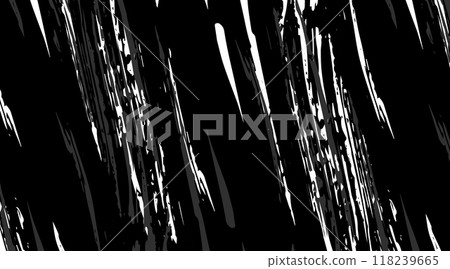Scratched shaded ink brush texture, abstract black paint texture. Dynamic horizontal banner vector background Scratched shaded ink brush texture, abstract black paint texture. Dynamic horizontal banner vector background 118239665