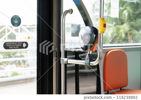 Touch-and-Go payment on Malaysian buses 118239802