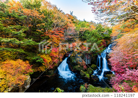 Ryuzu Falls, Oku-Nikko, Tochigi Prefecture Ryuzu Falls, Oku-Nikko, Tochigi Prefecture 118241197