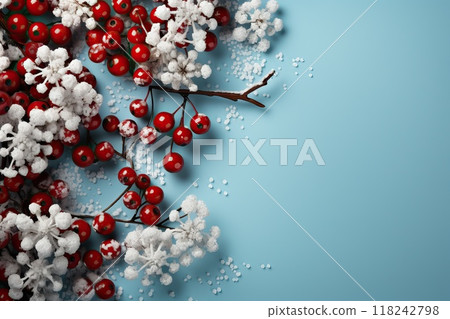 Light blue background, sky background with white twigs. Light blue background, sky background with white twigs. 118242798