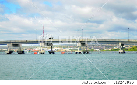 Ford Island Bridge Honolulu Hawaii 118243950