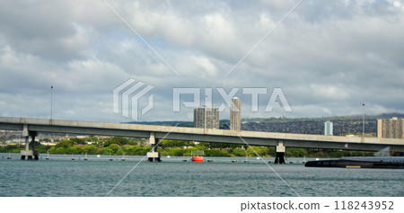 Ford Island Bridge Honolulu Hawaii 118243952