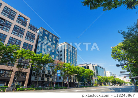 京都禦池街、烏丸禦池附近的風景 118243967