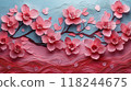 Paper illustration spring 118244675
