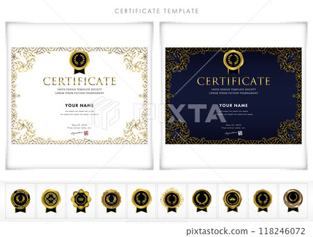 173 horizontal design templates for awards, invitations, and certificates 173 horizontal design templates for awards, invitations, and certificates 118246072