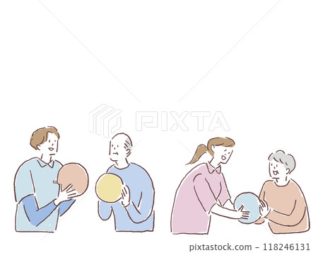 護理福利作業組E（球體操、練習、遊戲） 118246131