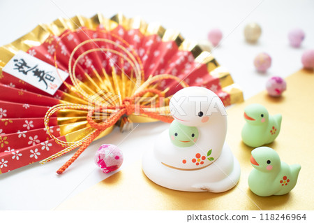 新年賀卡材料蛇年 新年賀卡材料蛇年 118246964