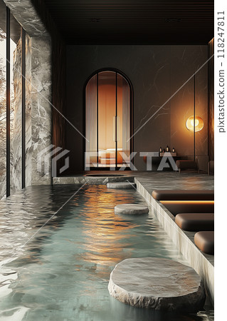 Luxury Spa with Thermal Water 118247811