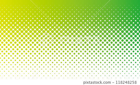 Halftone background gradient yellow-green green Halftone background gradient yellow-green green 118248258