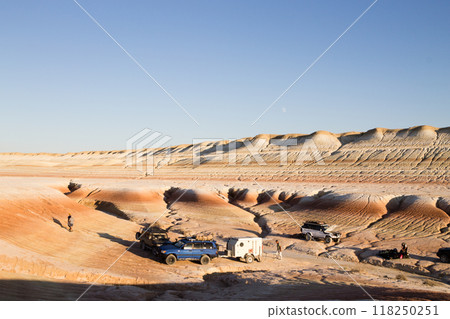 Mangystau desert landmark, Kyzylkup area. Mangystau desert landmark, Kyzylkup area. 118250251