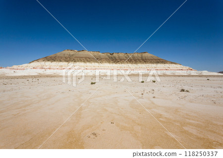 Baysary mountain view, Mangystau region, Kazakhstan 118250337