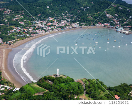 Summer vacation in san Juan del Sur town Summer vacation in san Juan del Sur town 118251651