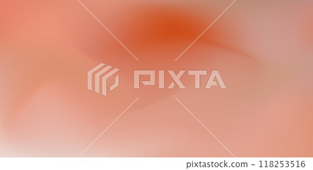 Abstract pastel orange and red vibrant mesh gradient colors background. Soft wavy trendy y2k peach color concept for ui design, banner, technology business poster, print 118253516