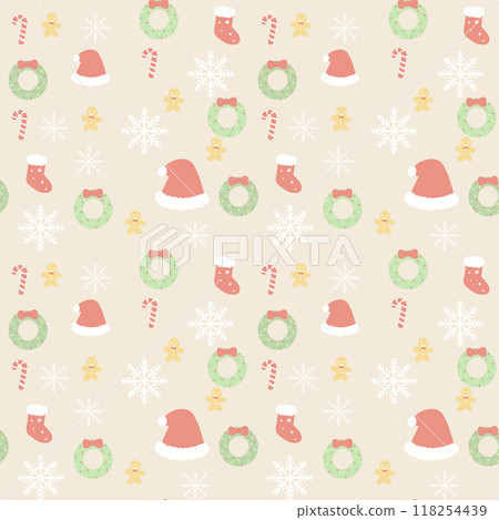Simple Christmas background material 118254439
