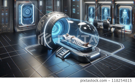 Futuristic sonic therapy utilizing advanced frequency modulation for holistic healing and relaxation Futuristic sonic therapy utilizing advanced frequency modulation for holistic healing and relaxation 118254815